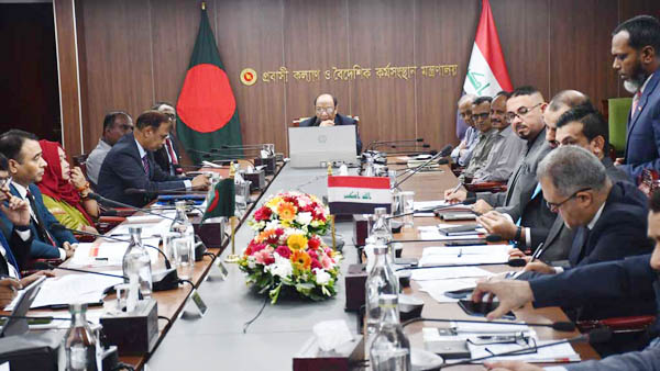 বাংলাদেশ থেকে কর্মী নেবে ইরাক, চুক্তি সই