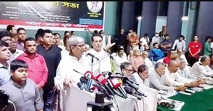 গণতন্ত্র ফিরিয়ে আনার একমাত্র পথ সুষ্ঠু নির্বাচন: ফখরুল