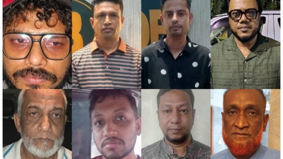 রাজধানীতে আওয়ামী লীগের কেন্দ্রীয় কমিটির সদস্যসহ ৮ নেতাকর্মী গ্রেফতার