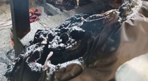 বিজয়নগরে গ্রামীণ ব্যাংকে পেট্রল ঢেলে আগুন