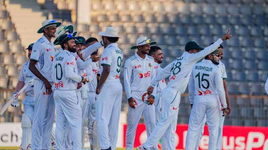 প্রথম টেস্টে ইনিংস ও ৪৭ রানে জিতলো বাংলাদেশ