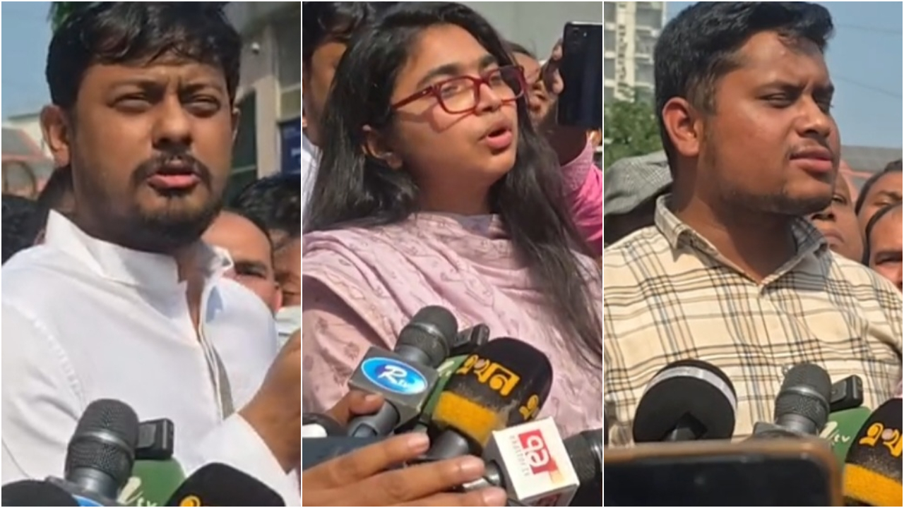 খালেদা জিয়াকে দেখতে গিয়ে যা বললেন এনসিপি নেতারা