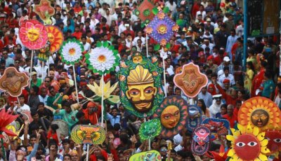 আবারও মঙ্গল শোভাযাত্রার নাম বিতর্ক