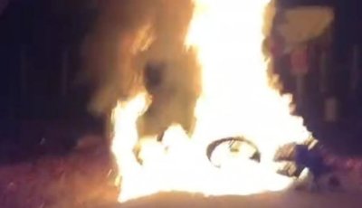 টেকনাফে র‌্যাবের ওপর হামলা ও গাড়িতে আগুন, বাহিনীর ১০ জন আহত