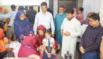 নগরীতে টিকাদান ক্যাম্পেইন শুরু