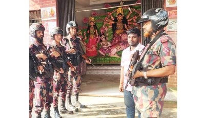 চাঁপাইনবাবগঞ্জে ১৯ প্লাটুন বিজিবি মোতায়েন