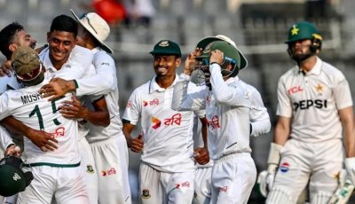 টেস্ট চ্যাম্পিয়নশিপ টেবিলে পাকিস্তান-ইংল্যান্ডকে পেছনে ফেলেছে বাংলাদেশ