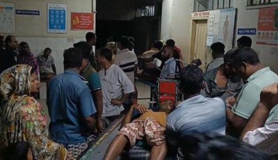 শিবগঞ্জে ভুটভুটি খাদে পড়ে বাবা-ছেলেসহ নিহত ৩, আহত ৮