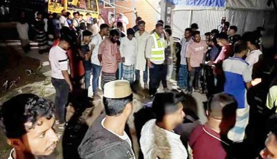 চাপা দিয়ে ৭ জনকে আহত করায় ট্রাকচালককে পিটিয়ে হত্যা