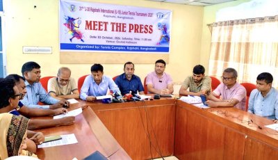 রাজশাহীতে আন্তর্জাতিক জুনিয়র টেনিস টুর্নামেন্ট শুরু ৫ অক্টোবর