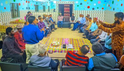 পার্বতীপুরে সাংবাদিকদের সঙ্গে ওসির মতবিনিময় সভা