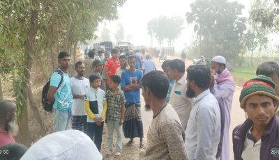 বগুড়ায় ধানক্ষেত থেকে ভ্যানচালকের মরদেহ উদ্ধার