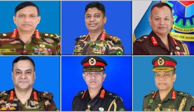 সেনাবাহিনীর শীর্ষ পর্যায়ে ফের রদবদল