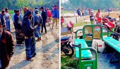 ধামইরহাটে কুকুর জবাই করে খাসির মাংস বিক্রির চেষ্টা, কসাই পলাতক