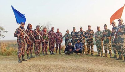 চাড়ালডাঙ্গা সীমান্তে আটক ২ ভারতীয়কে ফেরত দিল বিজিবি
