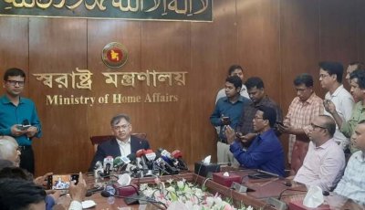 সাজাপ্রাপ্ত শেখ হাসিনা দেশে ফিরলে গ্রেপ্তার ও রায় কার্যকর করা হবে: স্বরাষ্ট্রমন্ত্রী