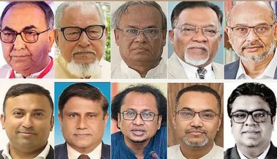 প্রধানমন্ত্রীর ১০ উপদেষ্টার দপ্তর বণ্টন: কে পেলেন কোন দায়িত্ব