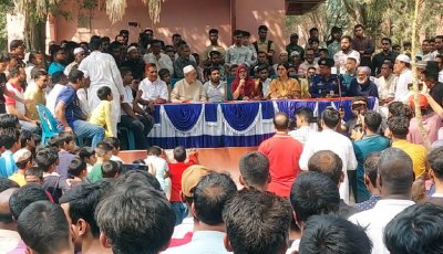 বাঘায় ৫০০ বছরের ঐতিহ্যবাহী ইদ মেলা ১৫ শর্তে ইজারা সম্পন্ন