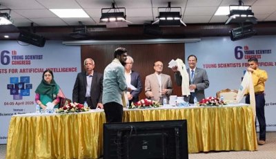 ইয়াং সায়েন্টিস্ট কংগ্রেসে রুয়েট শিক্ষার্থীর ২য় স্থান অর্জন