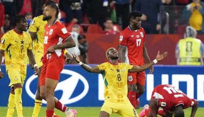 ৯৫ মিনিটের গোলে পানামার হৃদয় ভেঙে ঘানার জয়