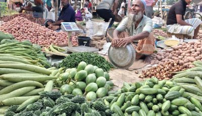 সবজি-মসলার বাজারে ধস, হালখাতায়ও মন্দা-দুশ্চিন্তায় পুঠিয়ার কৃষক ও ব্যবসায়ীরা