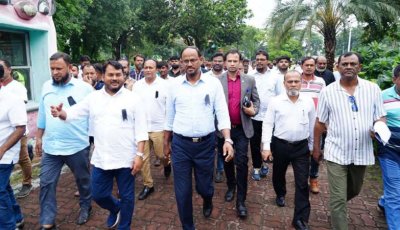 শহীদ জিয়া শিশু পার্ক আধুনিকায়নের লক্ষ্যে পরিদর্শনে মৎস্য ও প্রাণিসম্পদ প্রতিমন্ত্রী