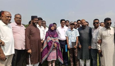 সান্তাহার স্টেডিয়ামে চারতলা প্যাভিলিয়ন নির্মাণের পরিকল্পনা