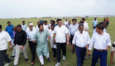 রাজশাহীর ‘মিনি সুইজারল্যান্ড’ পরির্দশনে প্রাণিসম্পদের ডিজি