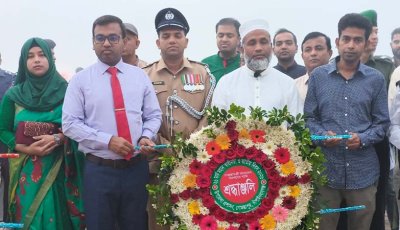 গোমস্তাপুরে মহান স্বাধীনতা ও জাতীয় দিবস পালিত