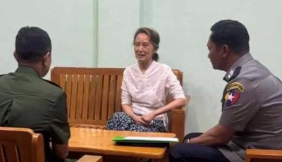 কারাবাস থেকে সু চি ফের গৃহবন্দি, জানাল মিয়ানমার