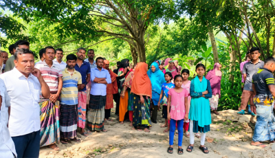 মোহনপুরে ৬ ফুট রাস্তার দাবি, সেনাসদস্যের জমিতে নির্মাণকাজ বন্ধের অভিযোগ