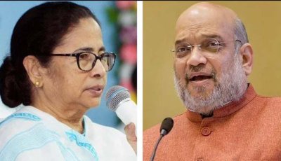 অমিত শাহের দাবি ১১০ আসন, মমতার দাবি ১৩৫