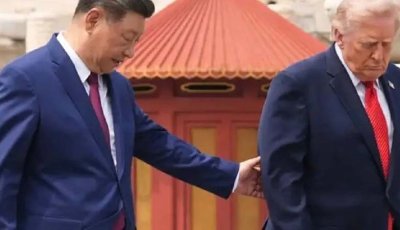 লাল কার্পেটে স্বাগত ট্রাম্পকে, শি-কে ‘বন্ধু’ সম্বোধন করে কী বললেন মার্কিন প্রেসিডেন্ট?