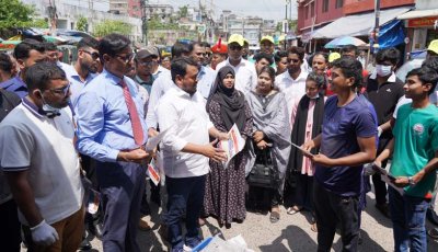 ডেঙ্গু প্রতিরোধে রাসিকের ফগার স্প্রে ও বিশেষ পরিচ্ছন্নতা কার্যক্রমের উদ্বোধন