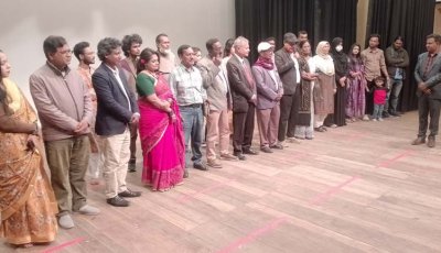 রাজশাহীতে ‘নীল ধ্রুব’ স্বল্পদৈর্ঘ্য চলচ্চিত্রের উন্মোচন