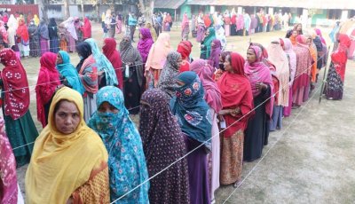 রাজশাহী বিভাগে ৫৭ দশমিক ৮৪ শতাংশ ভোট পড়েছে