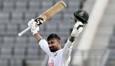 লিটনের সেঞ্চুরিতে বাংলাদেশের দিন