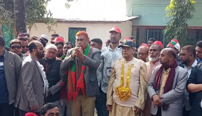 তানোরের পাঁচন্দর ইউনিয়ন বিএনপির নির্বাচনী সভা