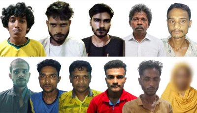 নগরীতে নারীসহ ১১ মাদক ব্যবসায়ী গ্রেপ্তার