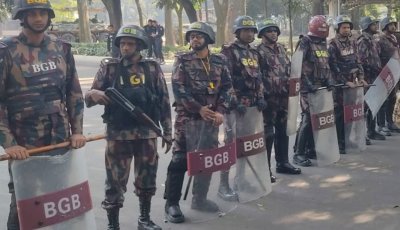 রাজধানীতে ৬ প্লাটুন বিজিবি মোতায়েন