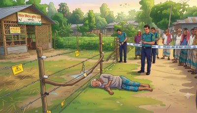 খামারে শেয়াল ঠেকাতে বৈদ্যুতিক ফাঁদে প্রাণ গেল বৃদ্ধের