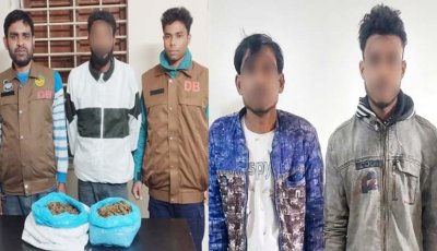 রাজশাহীতে মাদকসহ তিন কারবারি গ্রেফতার