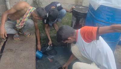 পাইপ ফেটে ডিজেল ড্রেনে, তদন্তে কমিটি