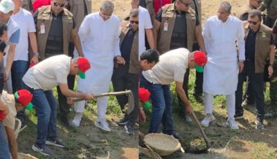খাল খনন কর্মসূচির উদ্বোধন করলেন প্রধানমন্ত্রী