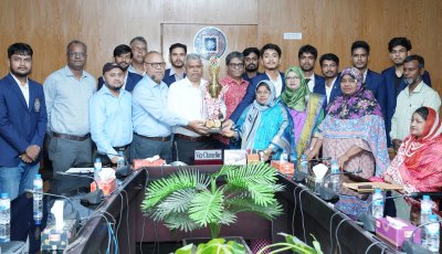 রাবি আন্তঃবিভাগ বাস্কেটবলে চ্যাম্পিয়ন রাষ্ট্রবিজ্ঞান বিভাগ