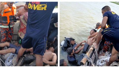 মেঘনায় গোসলে নেমে যমজ ভাইসহ ৩ শিক্ষার্থীর মৃত্যু