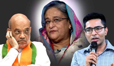 ‘কোন শিল্পপতিকে বাঁচাতে হাসিনাকে দিল্লিতে আশ্রয়?’, শাহকে তীক্ষ প্রশ্ন অভিষেকের