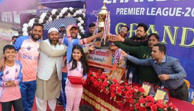 চন্ডিপুর প্রিমিয়ার লিগে চ্যাম্পিয়ন সানবার্ড