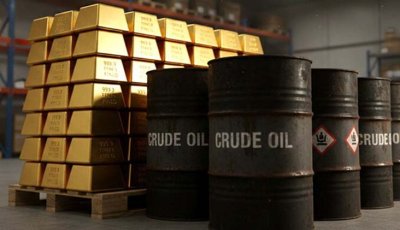 বিশ্ববাজারে সোনা-রুপা-তেলের দামে ধস