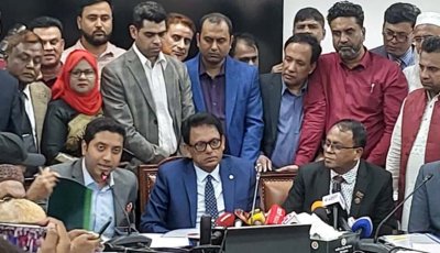 আমরা দুই মন্ত্রী দুর্নীতি করবো না, করতে দেব না